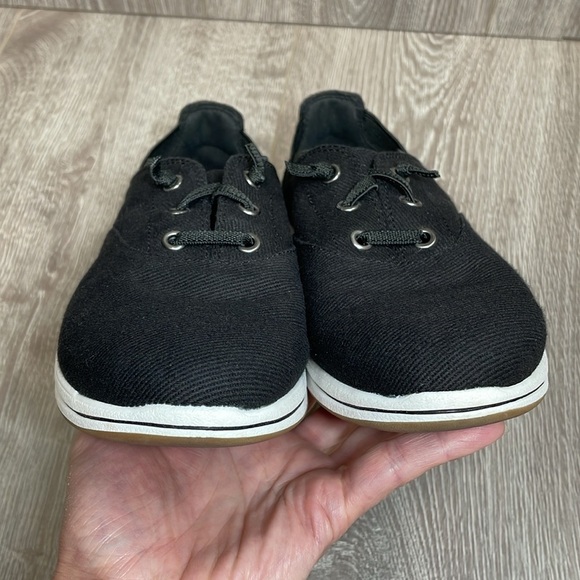 Clarks Cloudsteppers Breeze Ave Sneakers Slip On Washable Canvas 7.5M - Picture 11 of 16